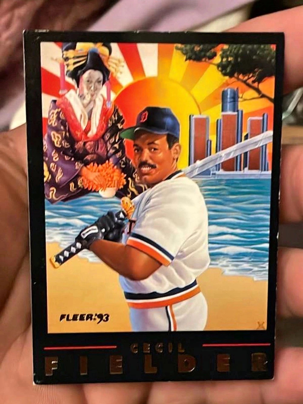 Cecil Fielder baseball card